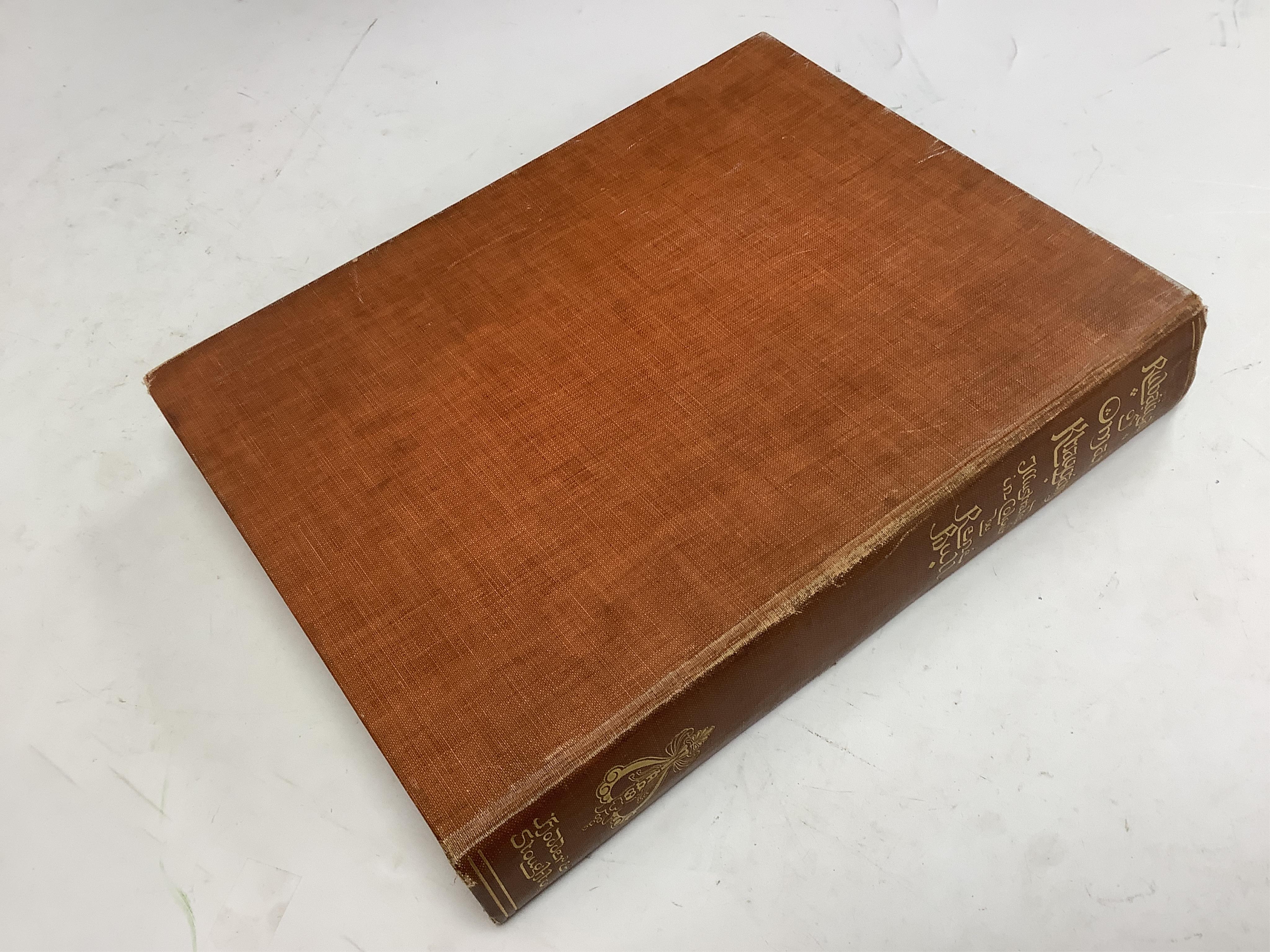 Quiller-Couch, Arthur - The Sleeping Beauty and other Fairy Tales ... decorated title, 30 coloured and mounted plates with captioned guards, text decorations (by Edmund Dulac); publisher's gilt pictorial morocco, 4to. Ho